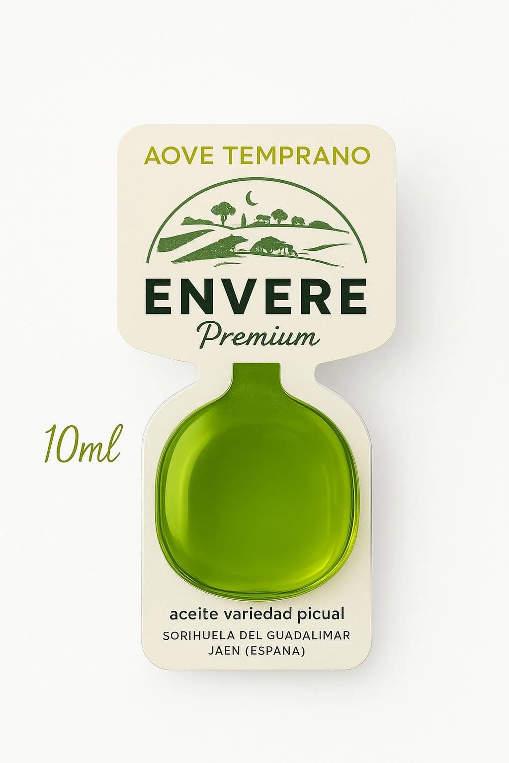 Aceite de Oliva Premium Aove Temprano monodosis